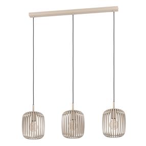 Lampa karināms Eglo Romazzina 900497, E27, 3 x 40 W, smilšu brūns krās./bēša krās. / melna krās.