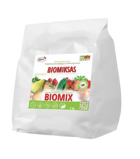 Mikrobioloģiskie mēslojumi augu augšanai Bioefekts BIOMIX, lielam apjomam, 2 kg