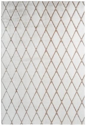 Paklājs iekštelpu Me Gusta Vivica 225, balts krās./gaiši brūna krās., 230 cm x 160 cm