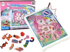 Stalo žaidimas Lean Toys Crazy Unicorn 10745