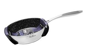 Cepšanas panna Bollire Black Sapphire BR-1705, Ø 20 cm, nerūsējošais tērauds