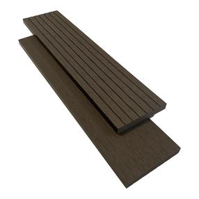 WPC apdailos profilis Garden Center, medienos plastiko kompozitas (wpc), 300 cm x 7 cm x 1 cm, ruda sp.