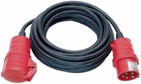Buitinis ilgintuvas Brennenstuhl H07RN-F, 10 m, 1 lizdo, juoda sp.