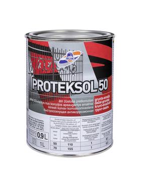 Emaliniai dažai, universalūs Rilak Proteksol, pusiau blizgus, 0.9 l, juoda sp.