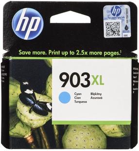 Tintes printera kasetne HP No. 903 XL, zila krās.