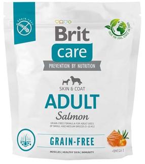 Sausas šunų maistas Brit Care Adult Grain-Free, žuvis/daržovės, 1 kg