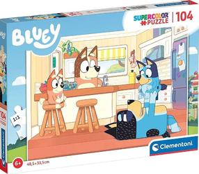 Dėlionė Clementoni Bluey 27169, 33.5 cm x 48.5 cm, 104 vnt., įvairių spalvų