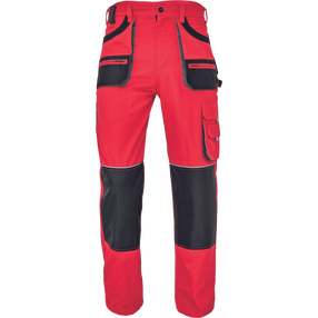 Darbo kelnės vyrams Fridrich & Fridrich FF Carl BE-01-003, raudona sp., 56 dydis