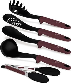 Köögiriistade komplekt Berlinger Haus 6337, 31.6 cm, must v., 5 tk