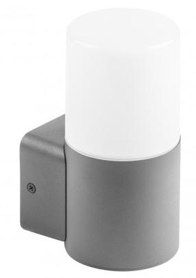 Sieninis lauko šviestuvas GTV Corta A-30, 25W, E27, IP44, antracito sp., 11.2 cm x 17.5 cm