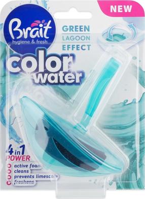 WC valiklis - gaiviklis Brait Color Water Green Lagoon, 40 g