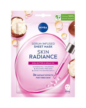 Sejas maska Nivea Skin Radiance Serum Infused, 20.0 ml