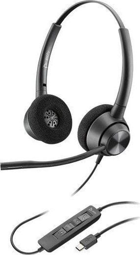 Juhtmega kõrvaklapid Poly Encore Pro 310 214568-01, must v.