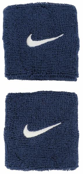 Спортивные браслеты Nike Swoosh N1012405463OS, синий цв., 2 шт.