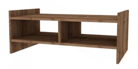 Kavos staliukas Kalune Design Pera, riešuto sp., 90 cm x 50 cm x 35 cm