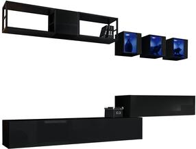 Комплект мебели для гостиной ASM Switch M3, комнатные, черный цв.