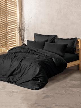 Voodipesukomplekt Mijolnir Plaid - Black, must v., 50 x 70 cm, 200 x 220 cm, 4 os.