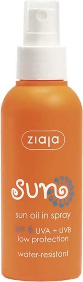 Средство для ухода за загаром Ziaja Sun Oil SPF6, 125 мл