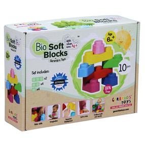 Набор игрушечных блоков Gerardo's Toys Soft, 10 шт.