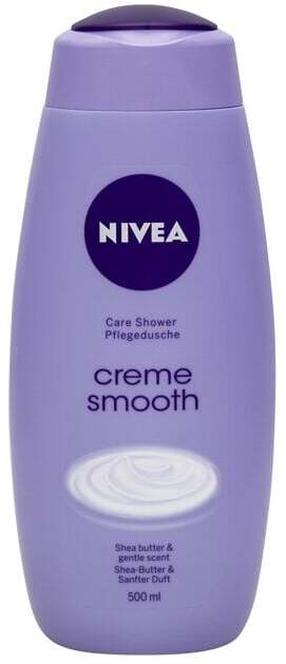Kūno prausimosi želė Nivea Creme Smooth, 500 ml