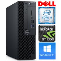 Stacionarus kompiuteris Dell OptiPlex, atnaujintas i5-8400, 512 GB, DDR4 32 GB, SSD 512 GB, Nvidia GeForce GT1030 2 GB GDDR5, Windows 11 Pro 3060 SFF