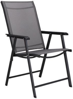 Āra krēsli Springos Verona GF0078, grafīta krās., 66 cm x 57 cm x 95 cm