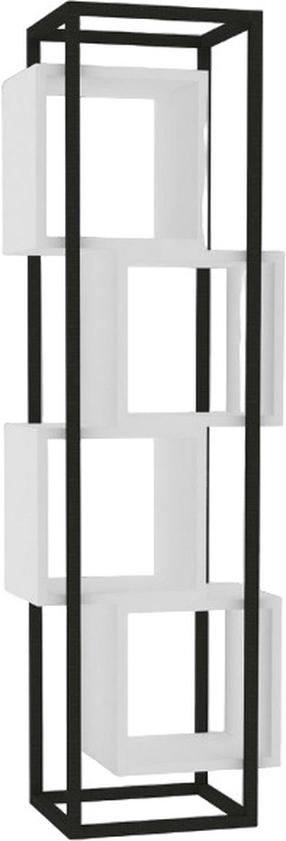 Grīdas plaukts Kalune Design Rabant 495SSE1210, balta krās., 140 cm x 29 cm x 44 cm