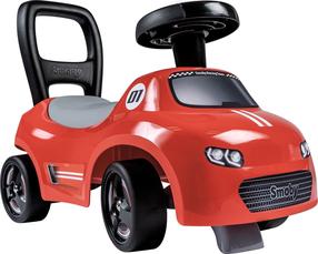 Детская машинка каталка Smoby 2in1, 40 см, красный цв.