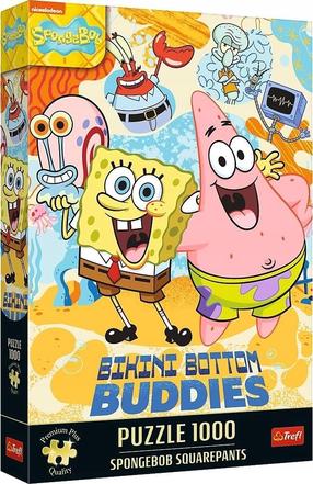 Dėlionė Trefl Premium Plus Spongebob 12081, 68.3 cm x 48 cm, 1000 vnt., įvairių spalvų