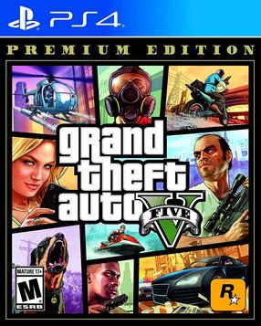 PlayStation 4 (PS4) žaidimas Rockstar Games Grand Theft Auto V Premium Edition