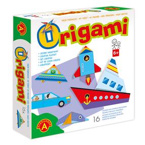 Papīra figūru izgatavošanas komplekts Alexander My First Origami Ship, daudzkrāsaina