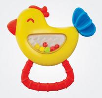 Barškutis WinFun Birdy, įvairių spalvų