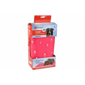 Охлаждающий коврик для животных Flamingo Fresk KF52395, красный цв., 90x50 см