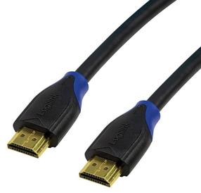 Vads Logilink HDMI to HDMI HDMI A male, HDMI A male, 7.5 m, melna krās.