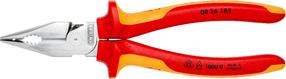 Replės kombinuotosios Knipex 08 26 185 SB, 185 mm