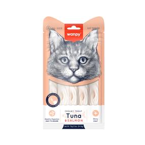 Skanėstas katėms Wanpy, lašiša/tunas, 0.07 kg