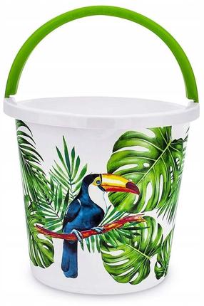 Spainis saimniecībai Branq Toucan, 10 l, balta krās./zaļa krās.