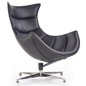 Krėslas Luxor, juodas, 86 cm x 36 cm x 84 cm