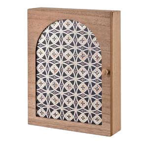 Atslēgu kaste Mondex Stacy, 5.5 x 20 x 26 cm, brūna krās.