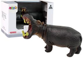 Žaislinė figūrėlė Lean Toys Animal Series Hippopotamas 12289, 10 cm, įvairių spalvų
