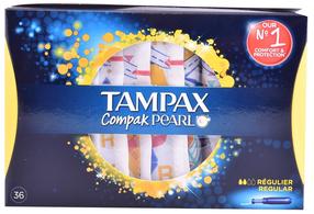 Higieniniai tamponai Tampax Pearl Compak, Regular, 36 vnt.