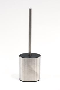 Tualeto šepetys Domoletti TB-M04SS, juoda sp./chromo sp., 11.4 cm x 48.5 cm x 7.7 cm