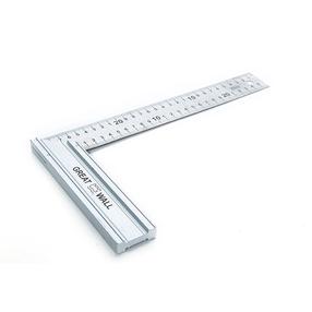 Stūra lineāls Okko GWS-30D, 300 mm, alumīnijs/nerūsējošais tērauds, 90 °