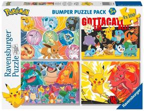 Puzle Ravensburger Pokemon 05651, 36 cm x 49 cm, 400 gab., daudzkrāsaina