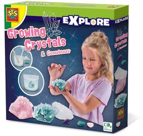 Kūrybos rinkinys SES Creative Crystals and Gemstones