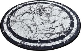 Vannas istabas paklājs Foutastic Marmor 359CHL4282, daudzkrāsaina, 100 cm x 100 cm, Ø 100 cm