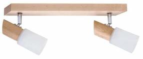 Šviestuvas lubų Britop Birgit, E14, 2 x 40 W, ruda sp./balta sp. / ruda sp., 6 x 16 cm
