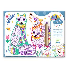 Radošais komplekts Djeco Magic Colouring