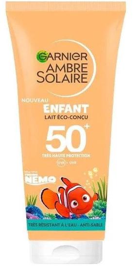 Priemonė įdegio priežiūrai kūnui Garnier Ambre Solaire Kids SPF50+, 100 ml