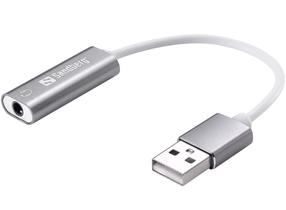 Laidas Sandberg 134-13 Headset USB Converter 3.5 mm, USB